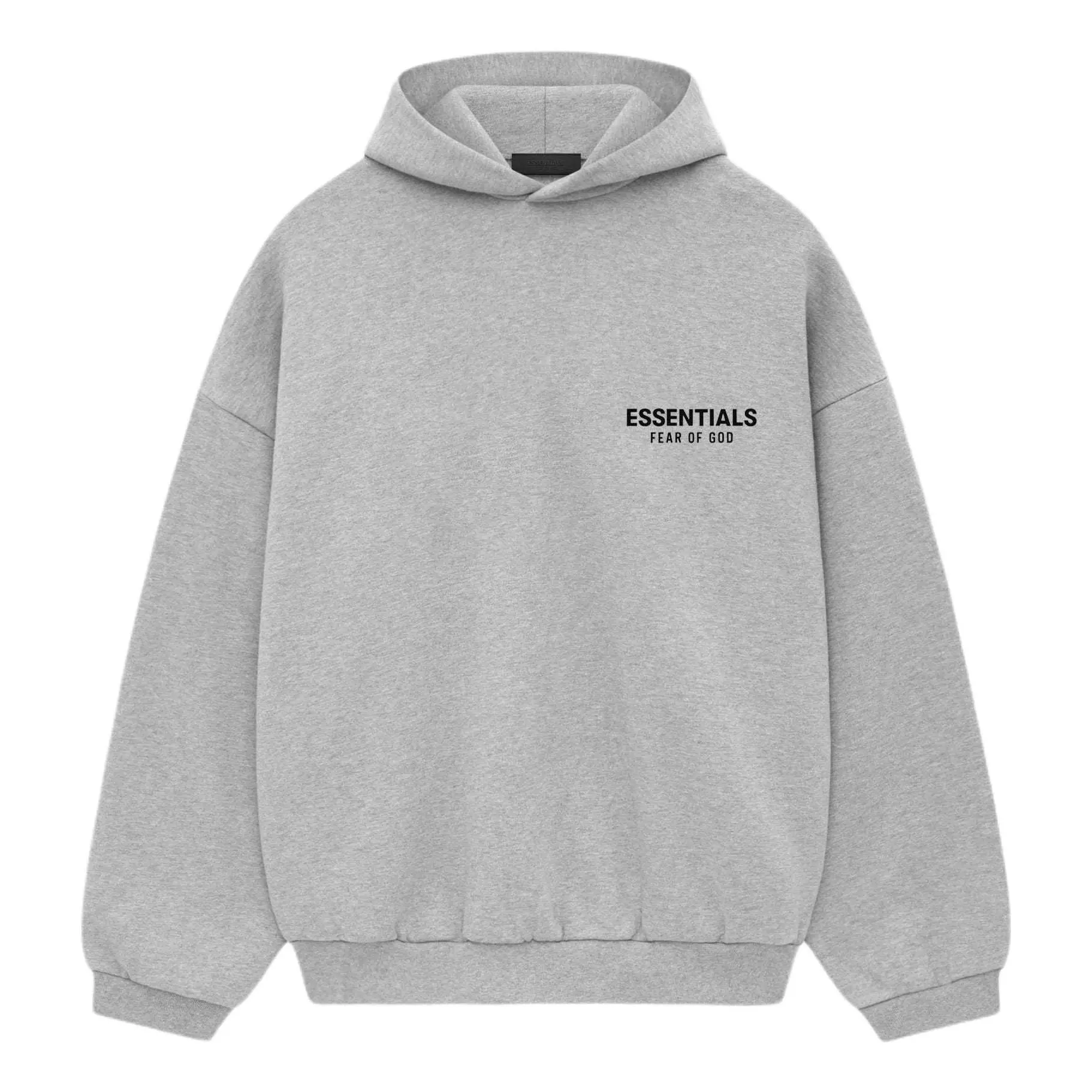 Fear of God Essentials Fleece Hoodie II FW24 'Light Heather Grey' 192HO246258F