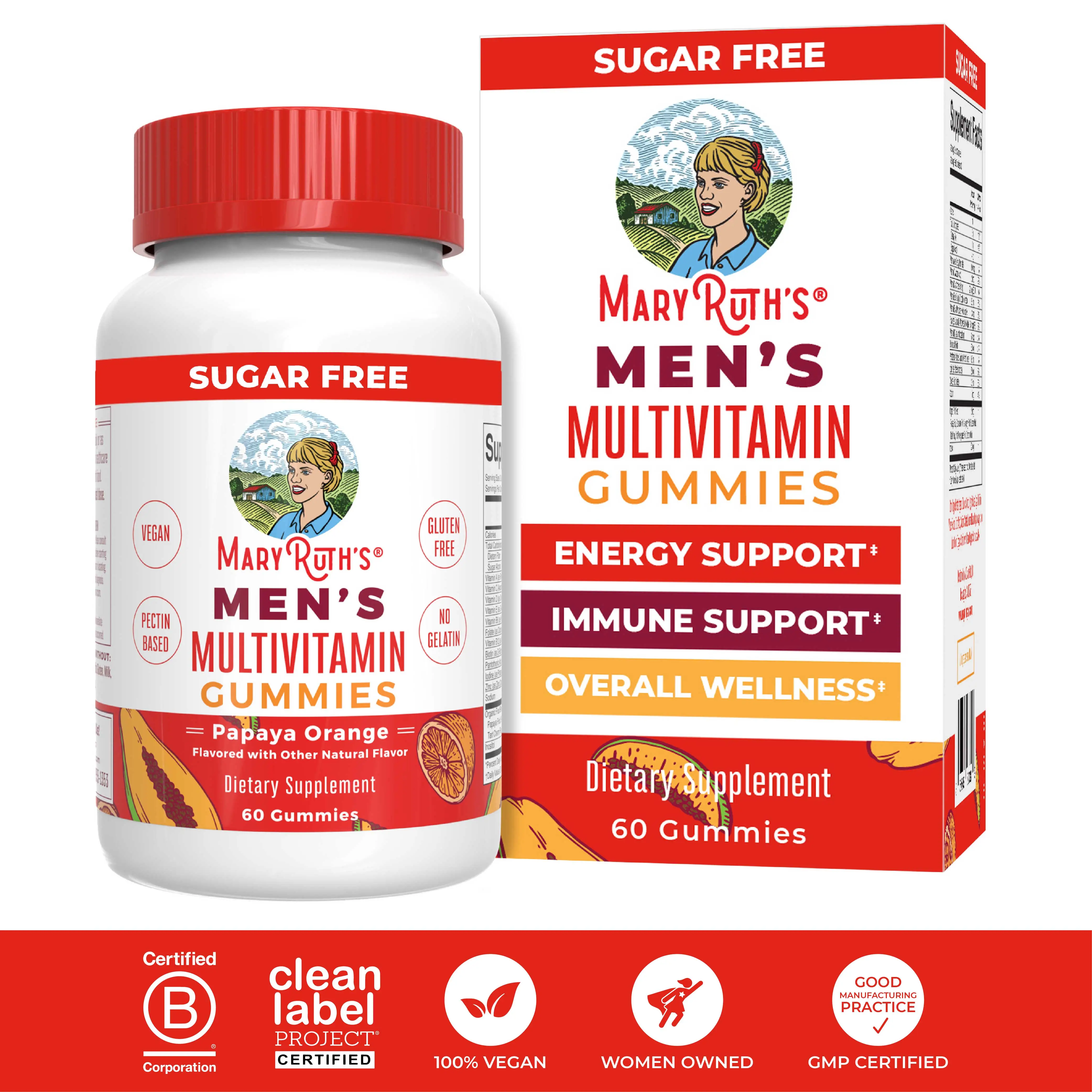 MaryRuth's Men's Multivitamin Gummies - 60 Count