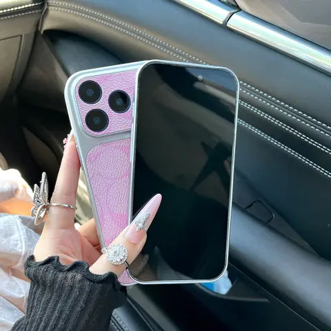 Premium Faux Leather Shockproof Protective Cover - Multi-Model Phone Accessories for iPhone 17 Pro Max,17/16/15/14/13 Pro/Plus - Fully Protected Shockproof, Full Coverage, Unisex Halloween Gift