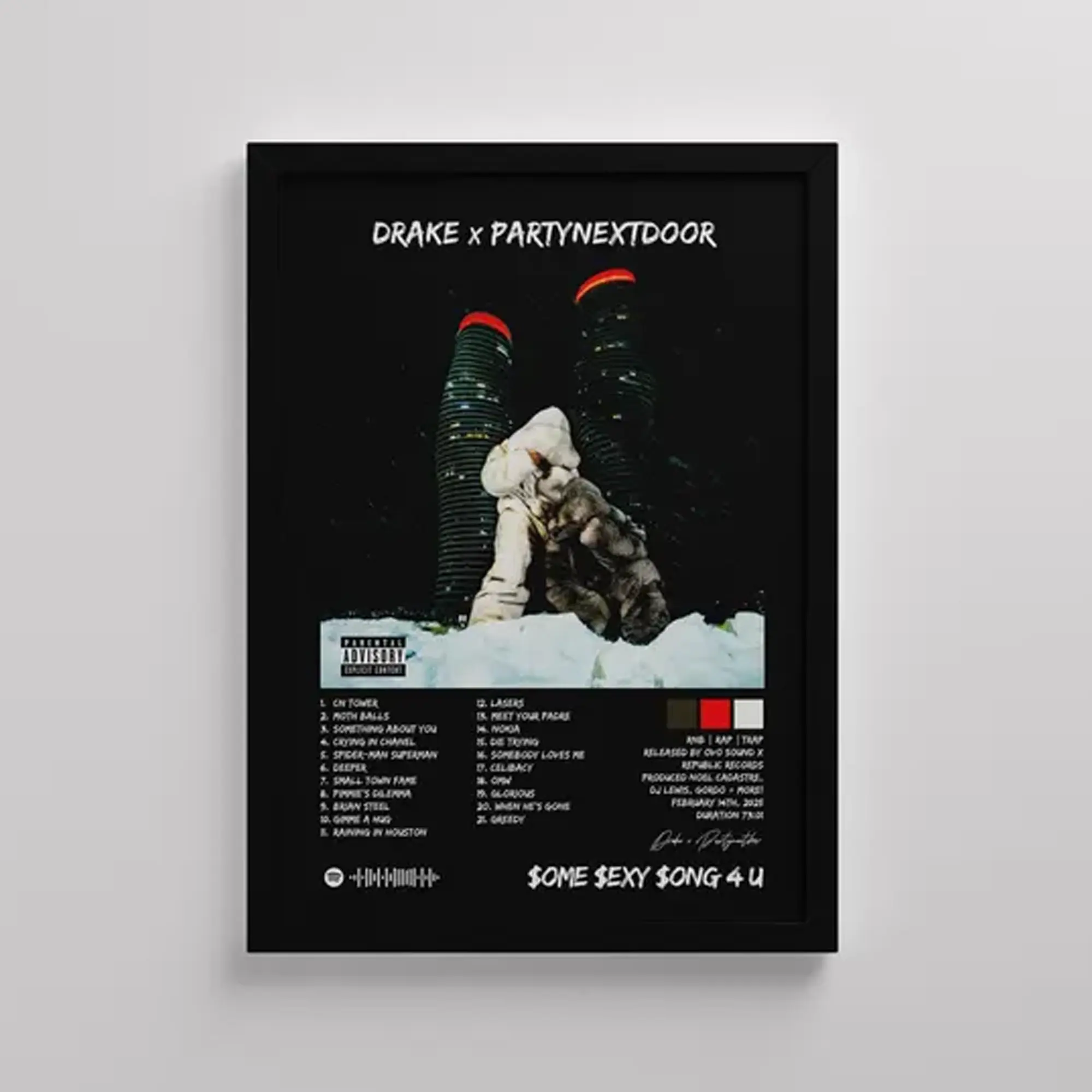 drake partynextdoor レコード　フォトブック付 drake x partynextdoor album - TikTok Shop