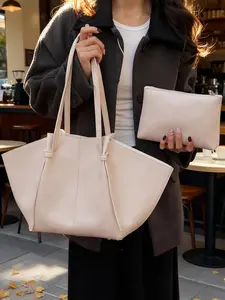 1pc 1pc Women's Shoulder Bag Fashionable, Minimalist, Casual, Vintage, Solid Color Perfect for Daily Commuting, Shopping Trips, and Outings Spacious Capacity, Versatile Design Essential Women's Shoulder Bag