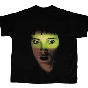 Vintage Winona Ryder Graphic T-Shirt Aesthetic Lydia Deetz Beetlejuice Gothic Retro Cotton Tee for Men and Women