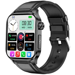 New ET580 smartwatch ECG blood glucose uric acid blood lipids body temperature men's photo and phone call sports watch
