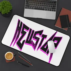 Hell Star Desk Mat, Keyboard and Mouse Pad, Gaming Desk Accessories, Office Desk Decor, Galaxy Design Desk Pad
