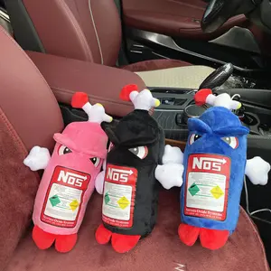 New NOS Nitrous Oxide Bottle Plush Toys Pillow With Wing Soft Car Seat Cushion Auto Decor Headrest Backrest Seat Neck Pillows ﻿