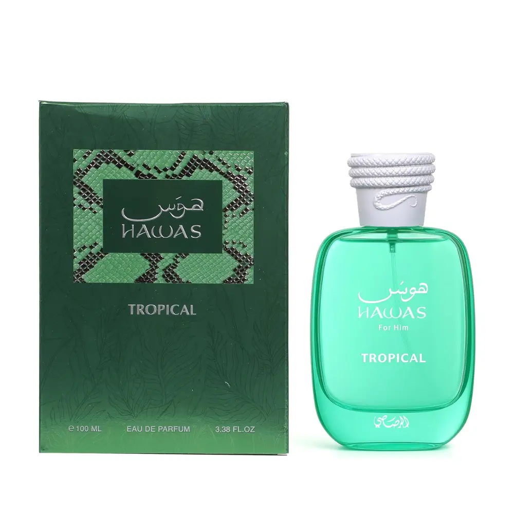 Rasasi Hawas Tropical Eau de Parfum for Men 3.4 oz / 100 ml |