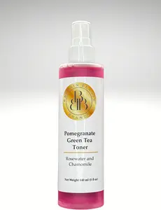 Pomegranate Green Tea Toner – Vegan, Gluten Free – Antioxidant-Rich Facial Toner for Refreshing & Revitalizing Skin – 140 ml / 5 fl oz