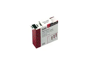 Smead 67075 A-Z Color-Coded Bar-Style End Tab Labels, Letter E, Dark Green, 500/Roll