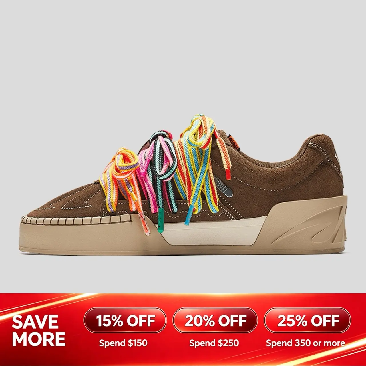 [Back to School] ANTA Unisex Hélà Style "Roots" Sneakers Kyrie Irving Fashionable Trendy Daily Shoes BTS