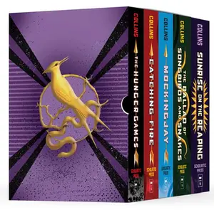 Hunger Games 5-Book Hardcover Box Set (the Hunger Games, Catching Fire, Mockingjay, the Ballad of Songbirds and Snakes, Sunrise on the Reaping) -- Suzanne Collins, Mixed Media Product
