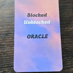 Blocked/Unblocked Oracle Deck