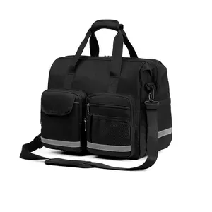 Medical Bag for Doctor Home Health Nurse Bag Trauma Bag Red EMS Emergency Duffle Bag First Responder EMT Med Dr Nurse Nursing Equipment Paramedic Bag with Compartment Ultimate Physician Clinical