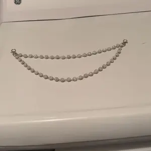 Shiny Modern Acrylic Chain Belt Bag Accessory, Elegant Chain Strap, Fashionable Street Style Personalized Charm, Stylish Men's and Women's Jewelry