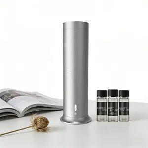 Premium Hotel Scents Essential Oil Diffuser for 1000 Sqft – Cold-Air Aromatherapy, Waterless & USB, Adjustable Timer, Rechargeable, Mother's Day Gift for Mom, Relaxation Home Spa, No Noise, 20ml Oil Included