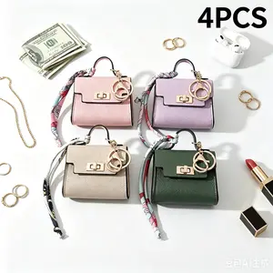 Mini Leather Organizer: Available In A Variety Of Color Combinations—Perfect For Pairing With All Kinds Of Outfits, Dresses, Handbags, Backpacks, —A Great Choice For Birthdays, Anniversaries, Mother's Day, Prom, And As A Thank-You Gift. Flap Crossbody Pur