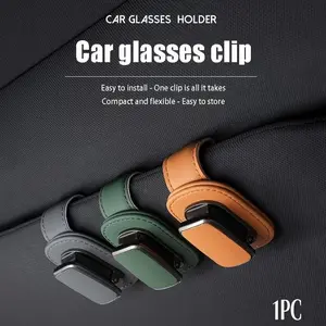 High-Quality Car Sun Visor Clip Sunglasses Holder, Durable Sunshade Hook for Auto Interior Accessories, Essential Car Accessory, Car Organizers