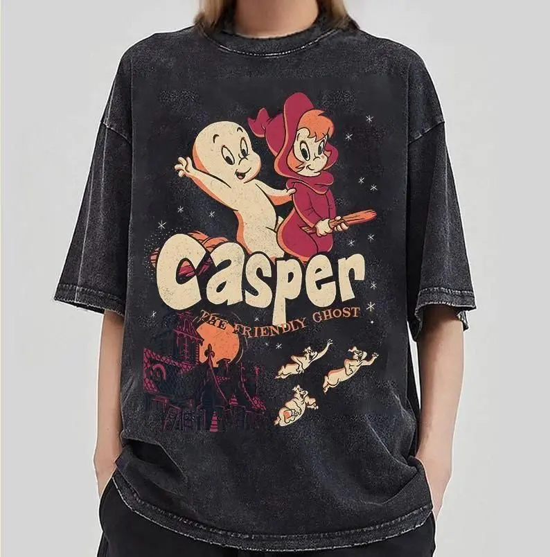 Limited Halloween Casper Graphic Shirt, Funny Casper The Friendly Ghost Movie Tee, Trick Or Treat,Gift For Men or Women