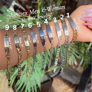 Adult Size Personalized Name Bracelets