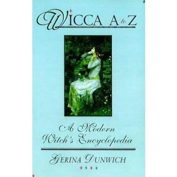Used Wicca A To Z: A Modern Witch's Encyclopedia (Library of the Mystic Arts) - Gerina Dunwich, Witches Reference Book, Citadel, 0.86 lbs, 199pp, Softcover, English (Humanities & Social Sciences, Religion & Philosophy)