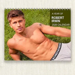 Robert Irwin 2026 Calendar, Wildlife Conservation Celebrity Planner, Nature & Animal Lover Gift, Zoo Fan Wall Art, Holiday Gift Idea