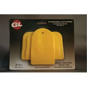 GL Enterprises  3 Piece Plastic Spreaders Carded