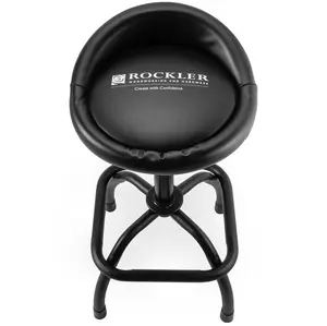 Rockler Pneumatic Shop Stool with Backstop