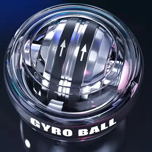 Wrist Fitness Grip Colorful Wrist Power Self-Start Wrist Exercise Equipment Silent Centrifugal Fitness Gyro Grip Ball accessory