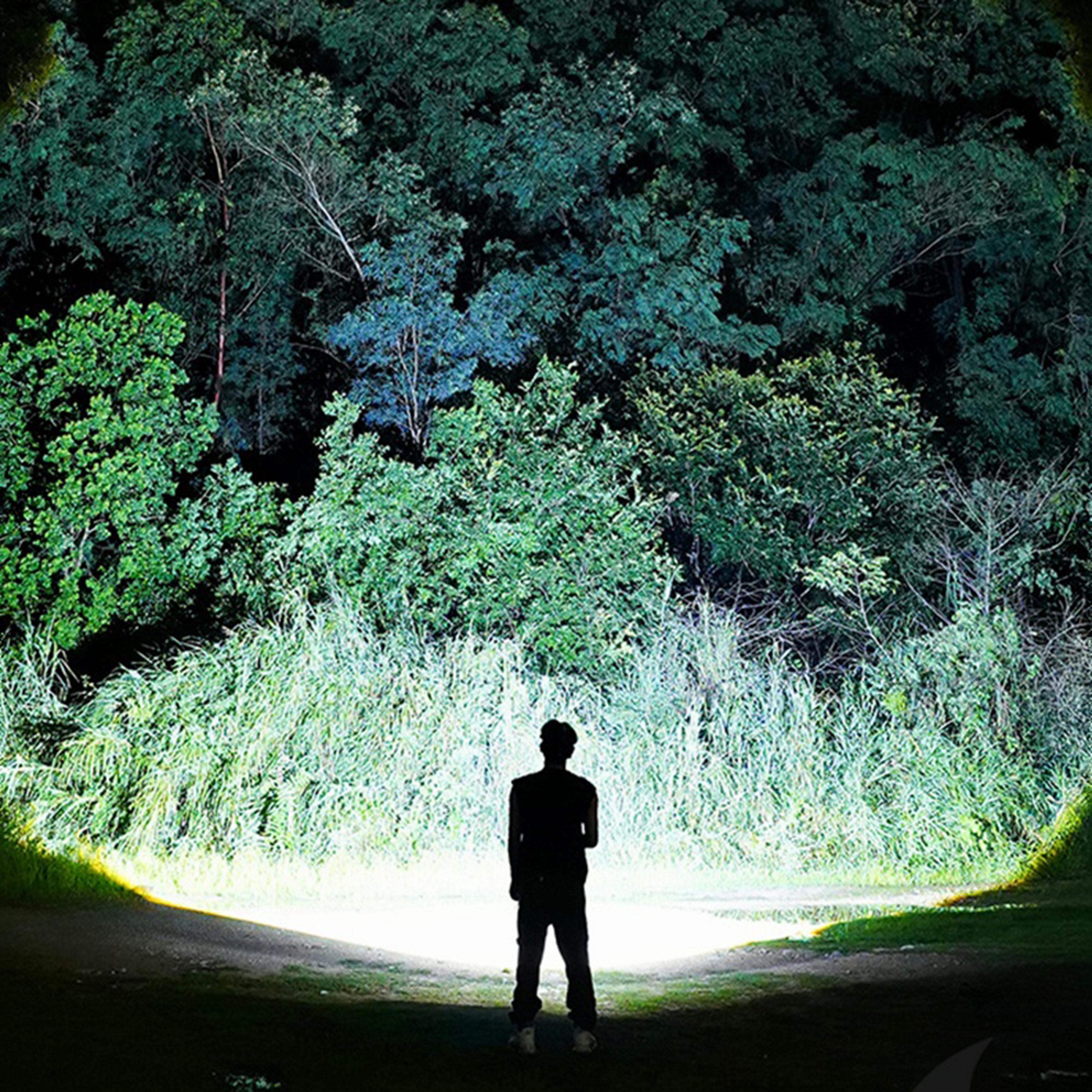 Mini bright LED rechargeable waterproof flashlight with hook, high brightness, with side light, zoomable, ultra-bright handheld flashlight, suitable for emergencies / camping / home / hiking / adventures