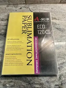 A-SUB Sublimation Paper 8.5x11