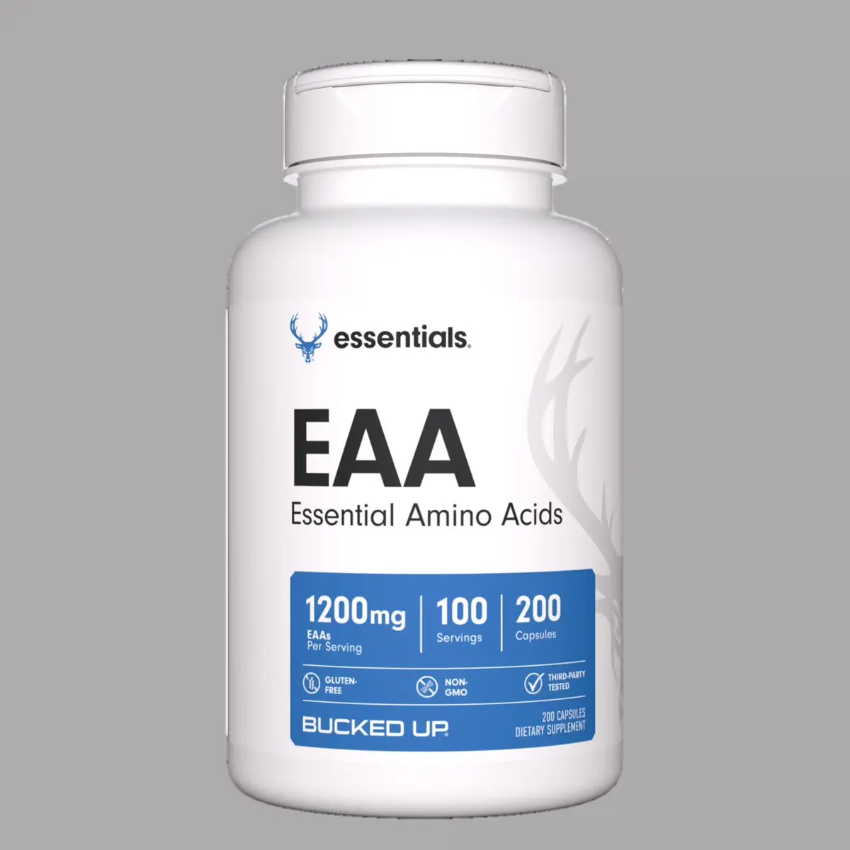 Bucked Up Essentials EAA 600mg Capsules [100 serv.]