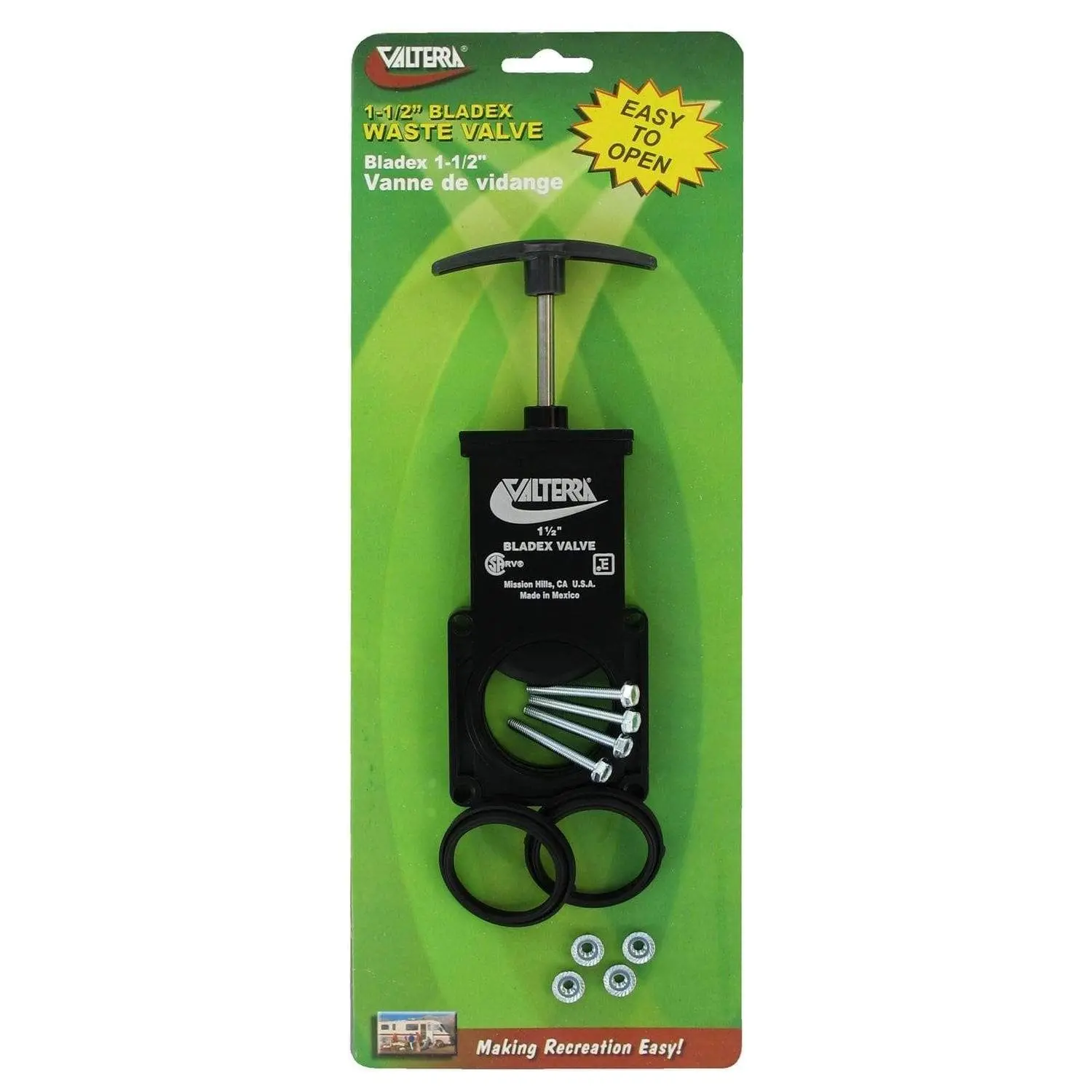 Bladex Waste Valve Body, 1-1/2 In, Carded