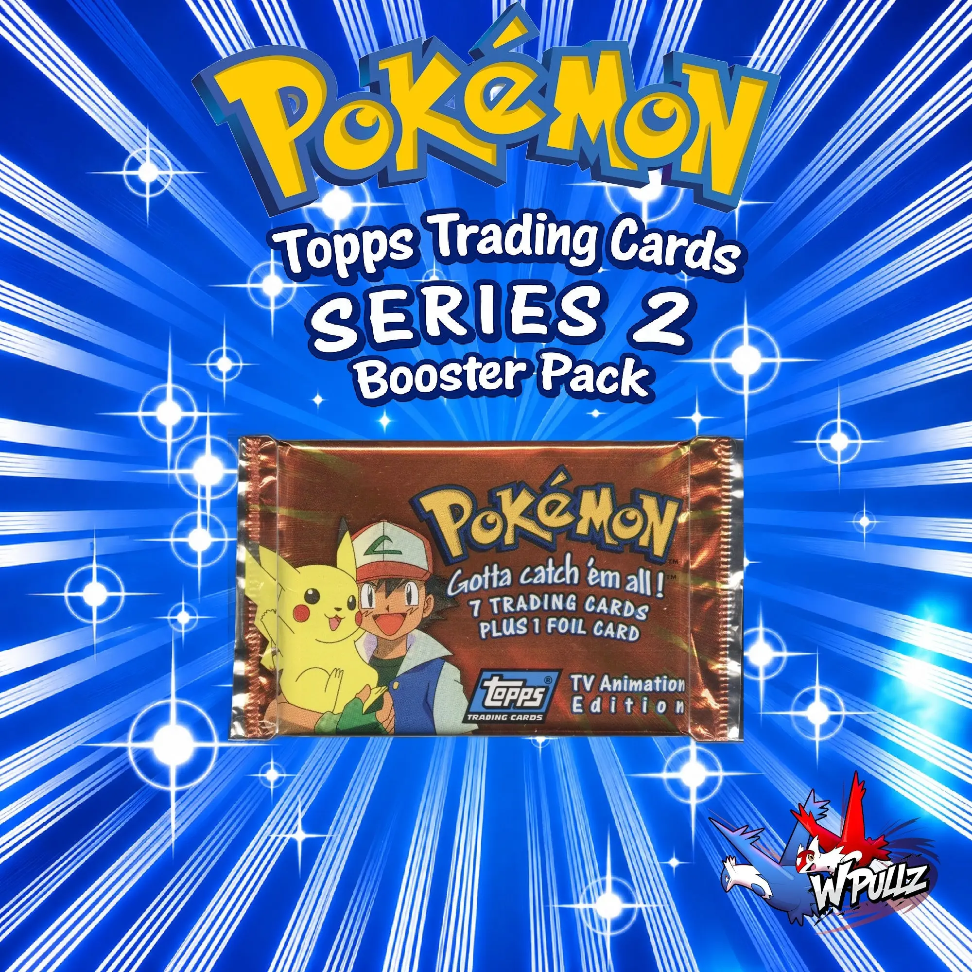 pokemon topps cards pack 1999 Pokemon Topps Series 1 Sealed (4) Trading Card Pack on Blister Ca –  Rotterdam Comics