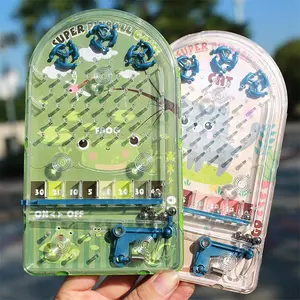 Mini Pinball Desktop Games Machine Cartoon Children Gifts Educational Toys Basketball Labyrinth Beads Ejection Peer Interaction