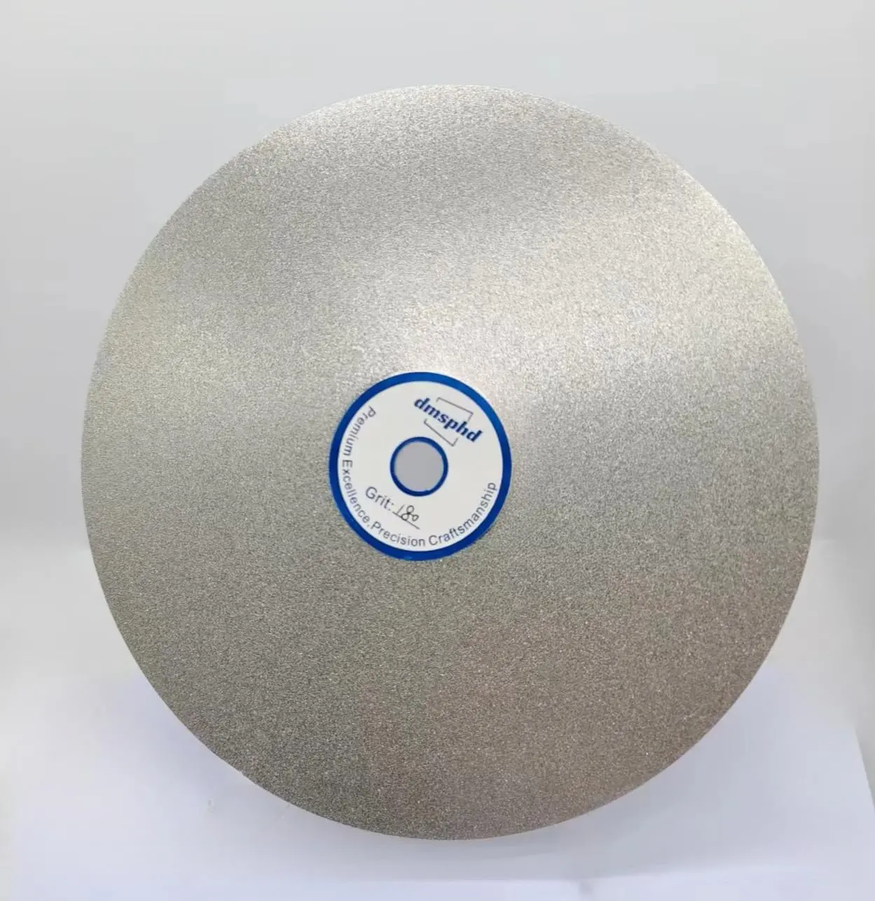 Resin Bonded Diamond Flat Lap Disc, 8'' Size, 600 Grit, 1/2'' Arbor, 2pcs for Gemstones, Glass, Ceramics Grinding & Polish Hard Surfaces