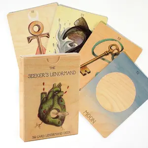 The Seeker's Lenormand Deck Tarot Deck Oracle Witchy Beginner Tarot Learning Tarot Cards For Beginners