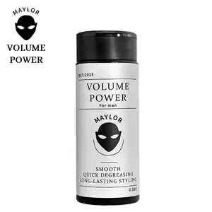 MAYLOR Men's hair powder, Easy to Apply - Instantly Adds Texture & Volume, All-Natural Ingredients, Strong Hold, Hair Powder for Men,Non-Sticky, Natural Look
