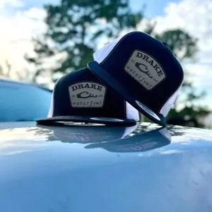 Waterfowl Hunting Trucker Hat , Embroidered Duck Hunting Snapback Cap, Camo Mesh Flat Bill Hat, Outdoor Hunter Gift Gift For Him, Gift For Her