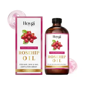 Rosehip Seed Oil, Hydrating Lightweight Texture, Non-Greasy Daily Body Care Essential Oil, Moisturizing and Nourishing Skin Treatment