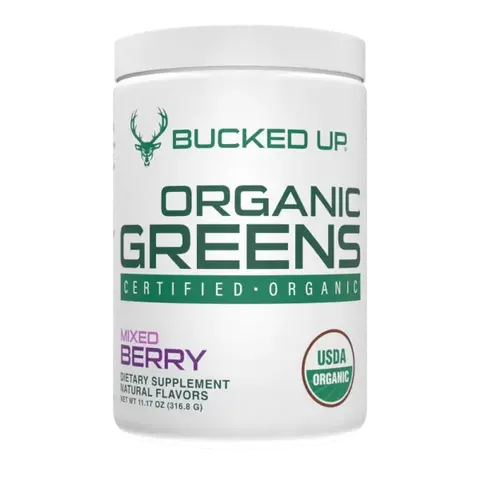 Bucked Up Organic Greens Dietary Fitness Supplement [30 Servings] Supplement Edible