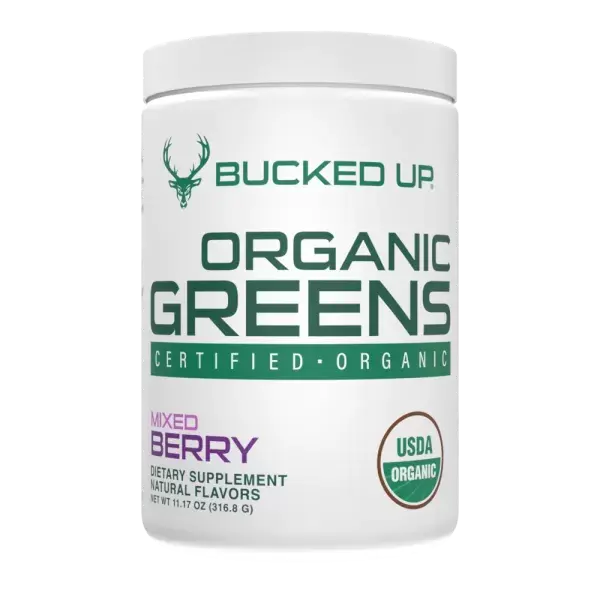 Bucked Up Organic Greens Dietary Fitness Supplement [30 Servings] Supplement Edible
