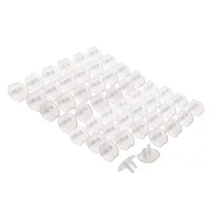 Plastic Baby Safety Outlet Plug Covers - 48 Pack - Outlet Covers Baby Proofing
