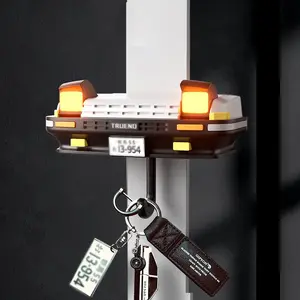 AE86 Car Headlight Design Wall Mounted Key Holder, Wall Mounted Organizer, Car Enthusiasts Wall Hook, Gift Hook for Boyfriend, Home Decor, Room Accessories, Shelves, Wall Mount Compatible