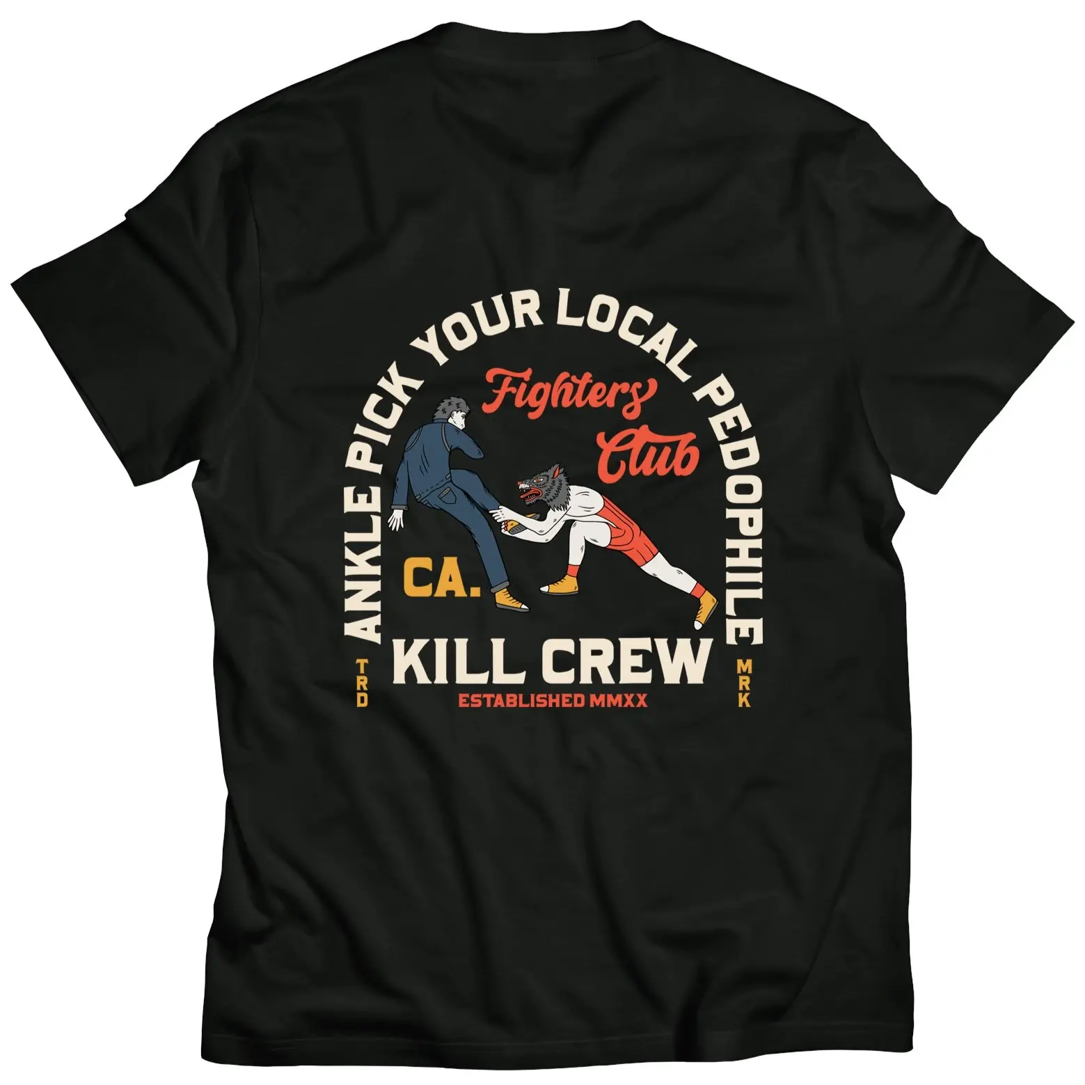 ANKLE PICK YOUR LOCAL PEDO-BLACK