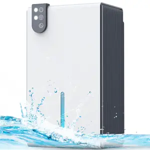 Dehumidifier for Large Rooms or Basements, (for 4500 sq. ft.) Dehumidifier with Water Tank, Automatic and Manual Drainage, Intelligent Humidity Control, Automatic Defrost, Dry Clothes Function