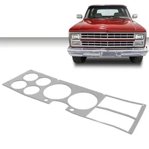Aluminum Dash Bezel Insert Fit For 1981-1987 Chevy/GMC Truck Blazer Suburban