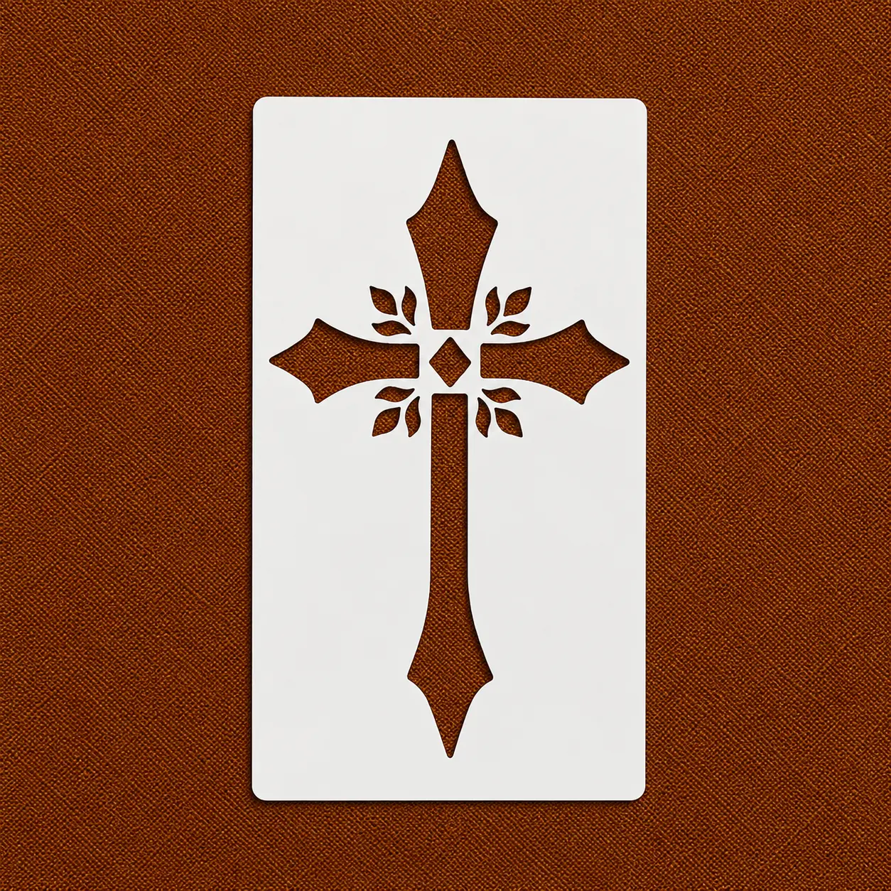 Cathedral Cross Stencil