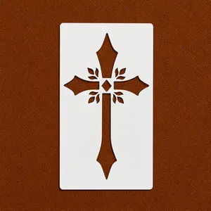 Cathedral Cross Stencil