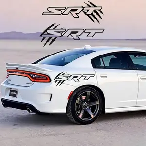 Dodge SRT Scratch-Resistant Car Sticker for Warhorse & Challenger Water-Resistant Sun-Proof Protection Enhances Muscle Presence