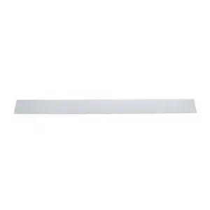 United Pacific – 2" × 24" Stainless Steel Top Mud Flap Plate
