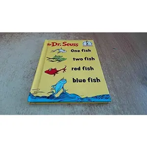 USED-one fish two fish red fish blue fish by dr. seuss (Hardcover)